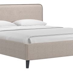 Кровать интерьерная Миа (1600) Купер 03/Кант Лайт 10 в Коротчаево - korotchaevo.mebel24.online | фото 2