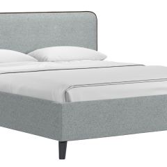 Кровать интерьерная Миа (1600) Купер 18/Кант Лайт 10 в Коротчаево - korotchaevo.mebel24.online | фото