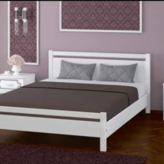ВЕРОНИКА-1 Кровать из массива 900 в Коротчаево - korotchaevo.mebel24.online | фото