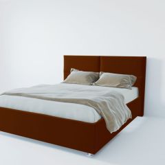 Кровать Корсика с ПМ 1200 (велюр бордо) в Коротчаево - korotchaevo.mebel24.online | фото 2