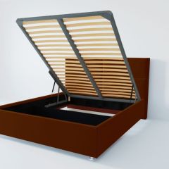 Кровать Корсика с ПМ 1200 (велюр бордо) в Коротчаево - korotchaevo.mebel24.online | фото