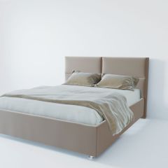 Кровать Корсика с ПМ 1200 (велюр светло-серый) в Коротчаево - korotchaevo.mebel24.online | фото 2