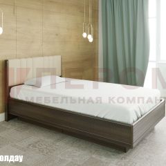 Кровать КР-1012 с мягким изголовьем в Коротчаево - korotchaevo.mebel24.online | фото