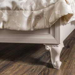 Кровать Мокко 1800 с мягким изголовьем + основание (бежевый) в Коротчаево - korotchaevo.mebel24.online | фото 3