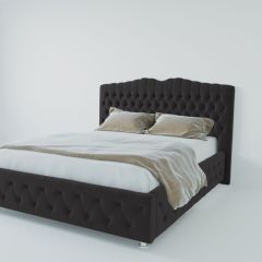 Кровать Нягань с ПМ 1800 (экокожа кольт ч) в Коротчаево - korotchaevo.mebel24.online | фото 2