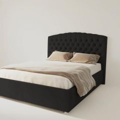Кровать Берлин без основания 800 (экокожа кольт ч) в Коротчаево - korotchaevo.mebel24.online | фото