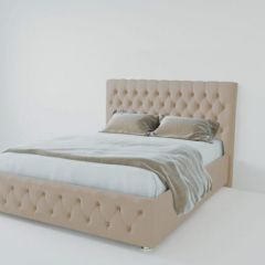 Кровать Версаль 900 без основания (велюр светло серый) в Коротчаево - korotchaevo.mebel24.online | фото