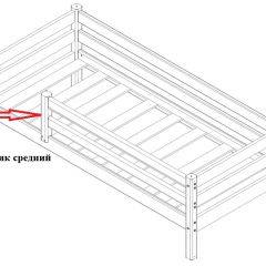 Кровать Сонечка 2-х ярусная (модульная) в Коротчаево - korotchaevo.mebel24.online | фото 9