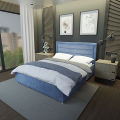 Кровать Тиана Решетка+ПМ+Дно (1600) в Коротчаево - korotchaevo.mebel24.online | фото