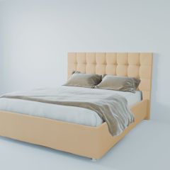 Кровать Венеция с ПМ 1800 (экокожа бежевая) в Коротчаево - korotchaevo.mebel24.online | фото 2