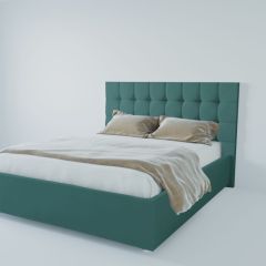 Кровать Венеция с ПМ 900 (велюр бирюзовый) в Коротчаево - korotchaevo.mebel24.online | фото 2