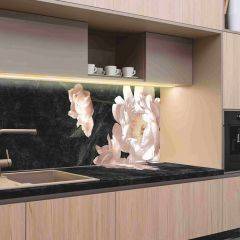 Кухонный фартук со столешницей (А-05) в едином стиле (3050 мм) в Коротчаево - korotchaevo.mebel24.online | фото