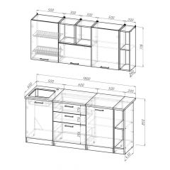 Кухонный гарнитур Лариса макси 4 1800 мм в Коротчаево - korotchaevo.mebel24.online | фото 2