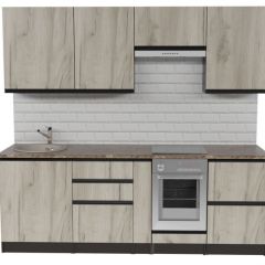 Кухонный гарнитур Равенна компакт 2200 мм в Коротчаево - korotchaevo.mebel24.online | фото 3