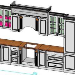 Кухонный гарнитур Верона 3.9 (крем) композиция №2 в Коротчаево - korotchaevo.mebel24.online | фото 6