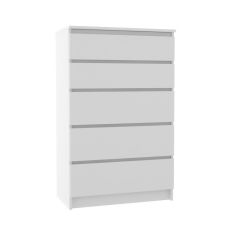 МОРИ МК 700.5 Комод (белый) в Коротчаево - korotchaevo.mebel24.online | фото 2