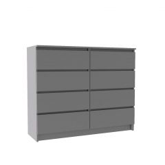 МОРИ МК 1200.8 Комод (графит) в Коротчаево - korotchaevo.mebel24.online | фото 2
