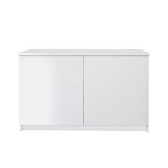 МОРИ МА 900.1 Антресоль/Тумба (белый) в Коротчаево - korotchaevo.mebel24.online | фото