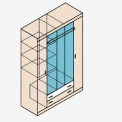 НИКА Н13 Шкаф для одежды в Коротчаево - korotchaevo.mebel24.online | фото 5