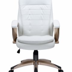 Офисное кресло для руководителей DOBRIN DONALD LMR-106B белый в Коротчаево - korotchaevo.mebel24.online | фото