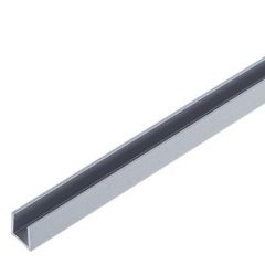 Планка торцевая "П" 6 мм для стеновой панели (алюминий) в Коротчаево - korotchaevo.mebel24.online | фото
