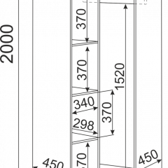 Подростковая ОСТИН (модульная) в Коротчаево - korotchaevo.mebel24.online | фото 12