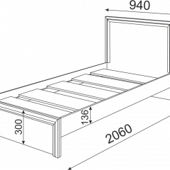 Подростковая ОСТИН (модульная) в Коротчаево - korotchaevo.mebel24.online | фото 58