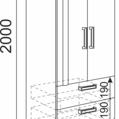 Подростковая Волкер (модульная) в Коротчаево - korotchaevo.mebel24.online | фото 17