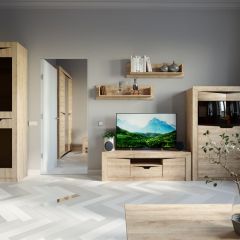 Полка подвесная НКМ Версаль-5 секция №15 в Коротчаево - korotchaevo.mebel24.online | фото 2