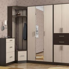 Прихожая ДИАНА-4 сек №11 (Венге/Дуб молочный) в Коротчаево - korotchaevo.mebel24.online | фото 3