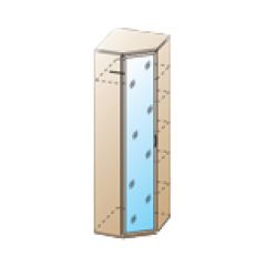 Прихожая Карина композиция 3 (Снежный ясень) в Коротчаево - korotchaevo.mebel24.online | фото 6