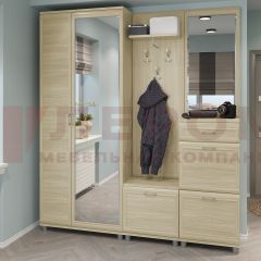 Прихожая Мелисса композиция 1 (Ясень Асахи) в Коротчаево - korotchaevo.mebel24.online | фото