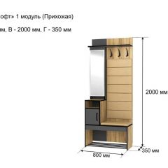 ОЛЬГА-ЛОФТ 1 Прихожая в Коротчаево - korotchaevo.mebel24.online | фото 4