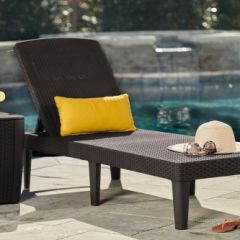 Шезлонг Джайпур (Jaipur Sun lounger) виски-коричневый в Коротчаево - korotchaevo.mebel24.online | фото 3