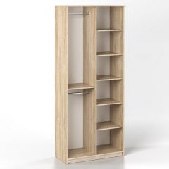 Шкаф 2-х створчатый Дуэт Люкс без зеркала в Коротчаево - korotchaevo.mebel24.online | фото 4