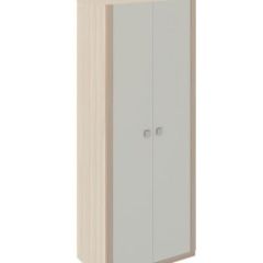 Шкаф 2 двери Глэдис М22 (ЯШС/Белый) в Коротчаево - korotchaevo.mebel24.online | фото
