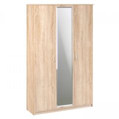 Шкаф 3-х створчатый Дуэт Люкс с зеркалом в Коротчаево - korotchaevo.mebel24.online | фото 3