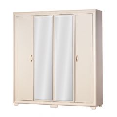 Шкаф 4-дверный со стеклом №367 Афины в Коротчаево - korotchaevo.mebel24.online | фото