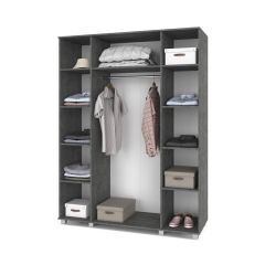 ЕВА Шкаф 4-х дверный Е40 в Коротчаево - korotchaevo.mebel24.online | фото 8