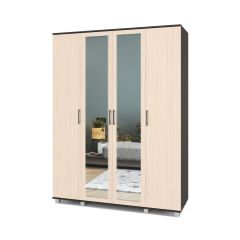 ЕВА Шкаф 4-х дверный Е41 в Коротчаево - korotchaevo.mebel24.online | фото 3