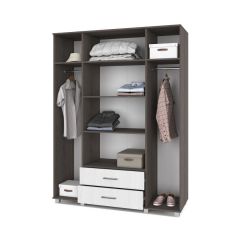 ЕВА Шкаф 4-х дверный Е43 в Коротчаево - korotchaevo.mebel24.online | фото 2