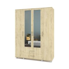 ЕВА Шкаф 4-х дверный Е43 в Коротчаево - korotchaevo.mebel24.online | фото 5