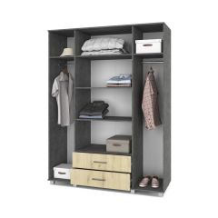 ЕВА Шкаф 4-х дверный Е43 в Коротчаево - korotchaevo.mebel24.online | фото 8