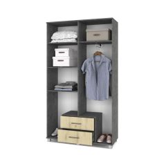 КАРИНА Шкаф 4-х дверный К43 в Коротчаево - korotchaevo.mebel24.online | фото 8
