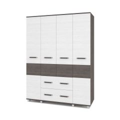 ВИОРА Шкаф 4-х дверный В43 в Коротчаево - korotchaevo.mebel24.online | фото
