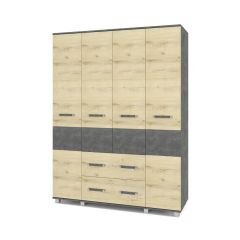 ВИОРА Шкаф 4-х дверный В43 в Коротчаево - korotchaevo.mebel24.online | фото 5