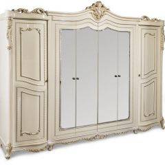 Шкаф 6-ти створчатый Джоконда (крем) в Коротчаево - korotchaevo.mebel24.online | фото