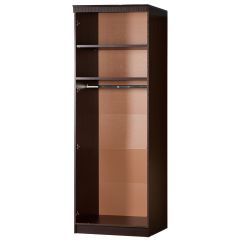Шкаф для одежды №609 Инна Денвер темный в Коротчаево - korotchaevo.mebel24.online | фото 2