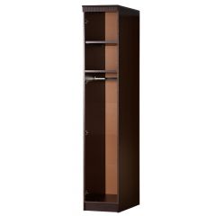 Шкаф для одежды №614 Инна Денвер темный в Коротчаево - korotchaevo.mebel24.online | фото 2
