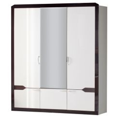 Шкаф для платья и белья 3-дверный № 310 Ронда в Коротчаево - korotchaevo.mebel24.online | фото